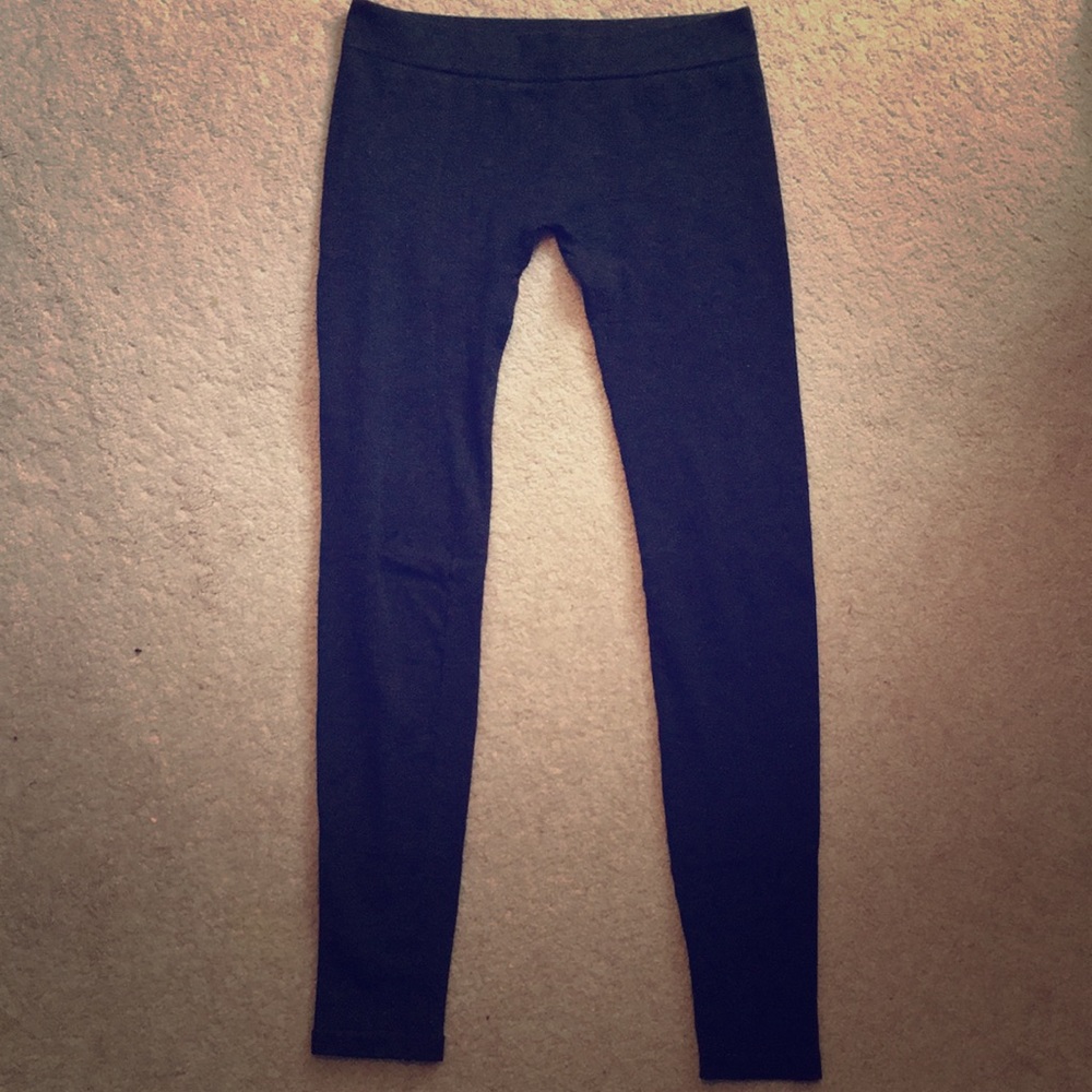Gray leggings